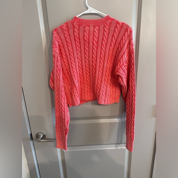 Aerie Mini Cable Sweater Red Size XS and S - Picture 7 of 7